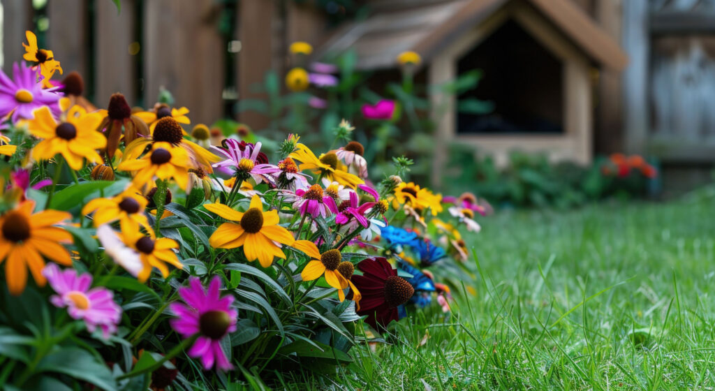 jardim florido